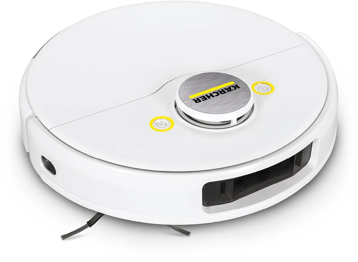 Kärcher RCV 5 Comfort Robotstofzuiger met Afzuigstation - 5000 Pa - 85 m²/u - Wit - afbeelding 3 van 6
