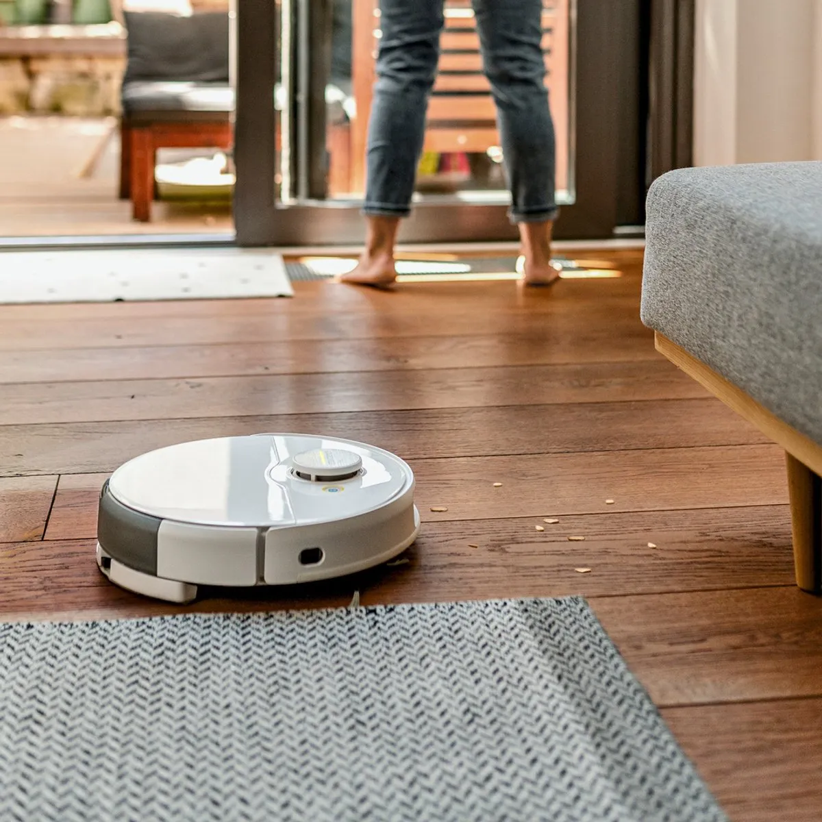 Kärcher RCV 5 Comfort Robotstofzuiger met Afzuigstation - 5000 Pa - 85 m²/u - Wit - afbeelding 5 van 6