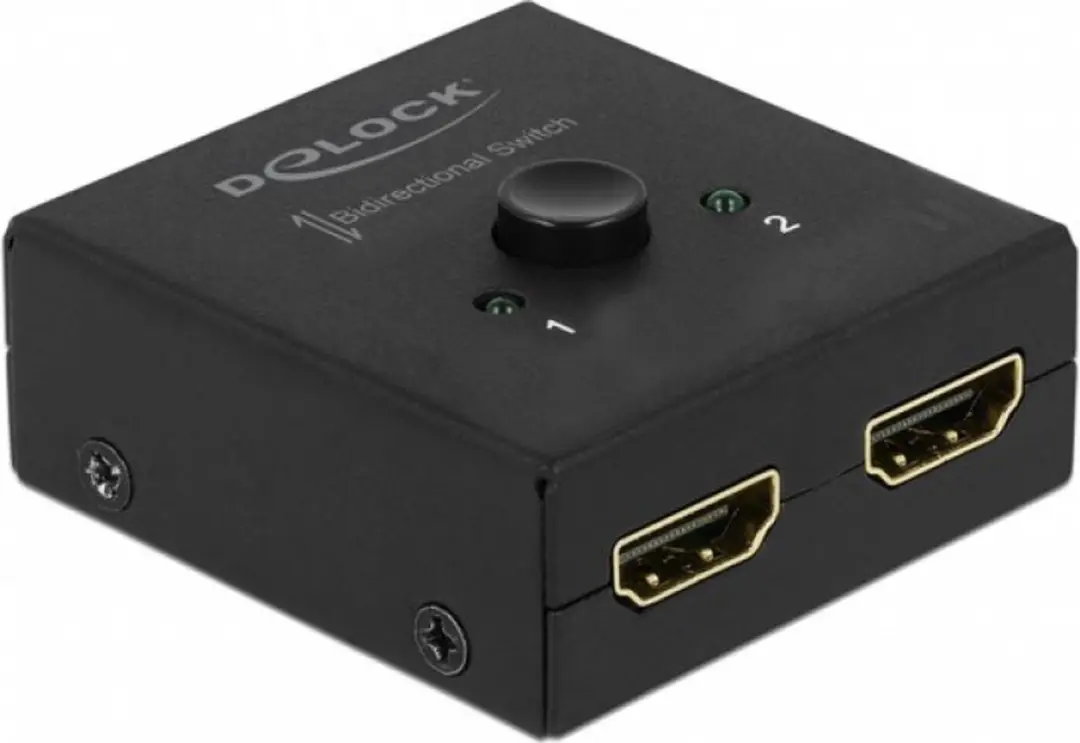 Delock 64072 HDMI Video Switch - Zwart
