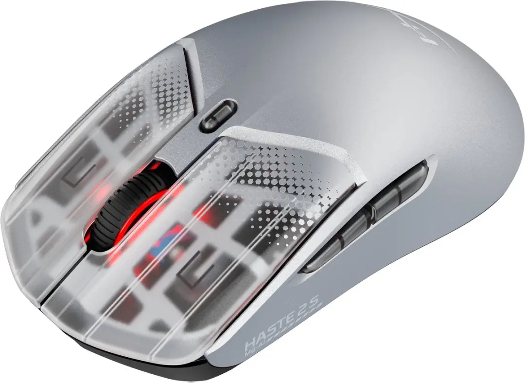 HyperX Pulsefire Haste 2 S 9B002AA Gamingmuis - Zilver