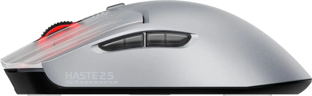 HyperX Pulsefire Haste 2 S 9B002AA Gamingmuis - Zilver