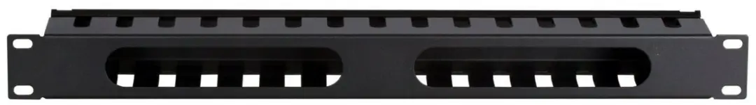 DSIT 19 inch Kabelgoot 1U - Zwart