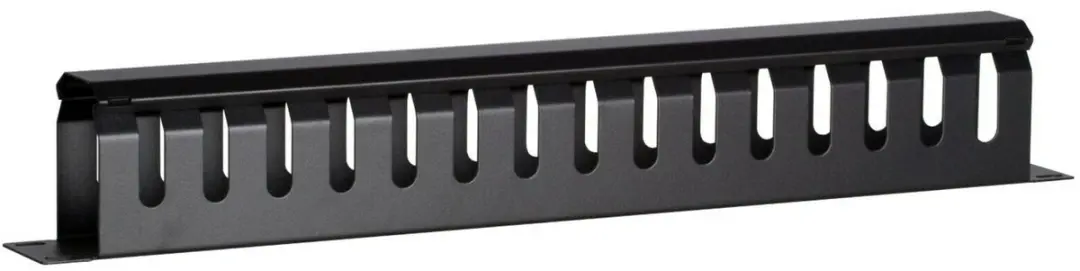 DSIT 19 inch Kabelgoot 1U - Zwart