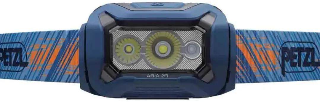 Petzl Aria 2r Hoofdlamp - Blauw