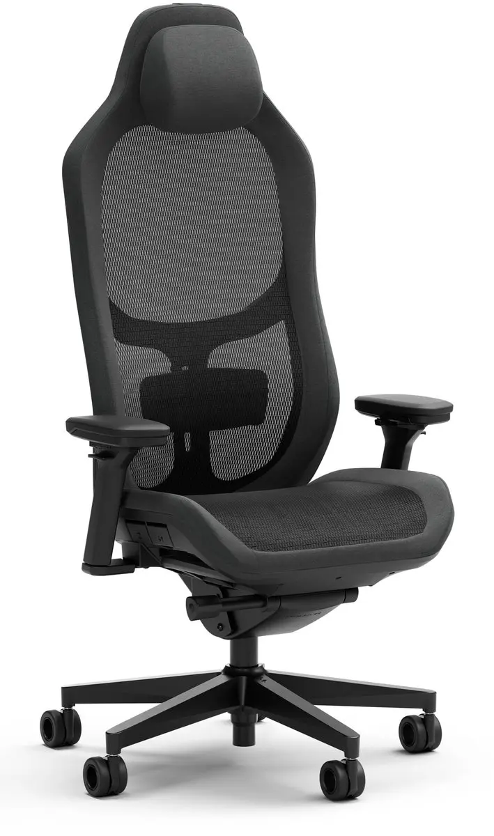Fractal Design Refine Fabric Gamingstoel - Zwart