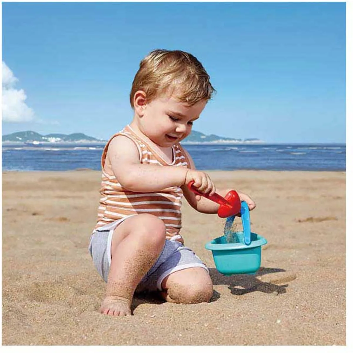 Hape Baby Emmer en Schep E4089 - Multikleur