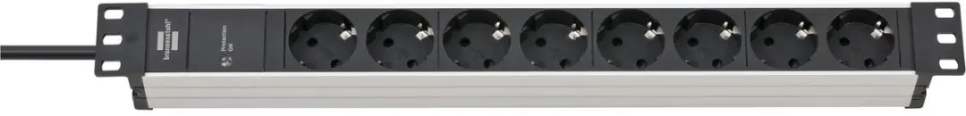 Brennenstuhl Alu-Line 19" Overspanningsbeveiliging 8-voudig 19.500A