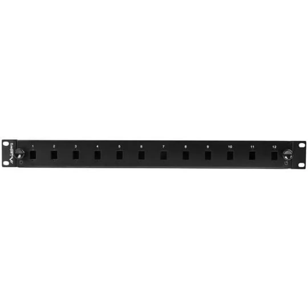 Lanberg Patch Panel 24x Cat6 UTP - Zwart