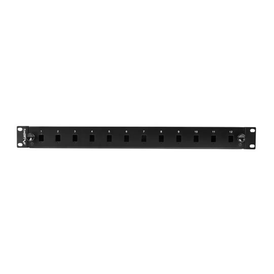 Lanberg Patch Panel 24x Cat6 UTP - Zwart