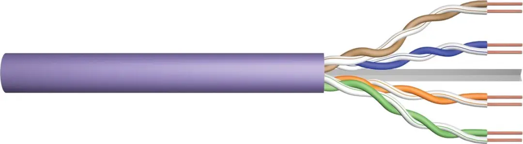 UTP CAT6 Netwerkkabel 305m - 100% Koper - Paars - afbeelding 6 van 6