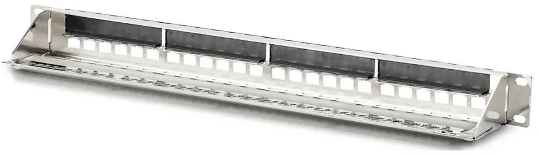 Digitus DN-91411-G Patchpaneel 24 Poorten - 19" 1HE - Zwart