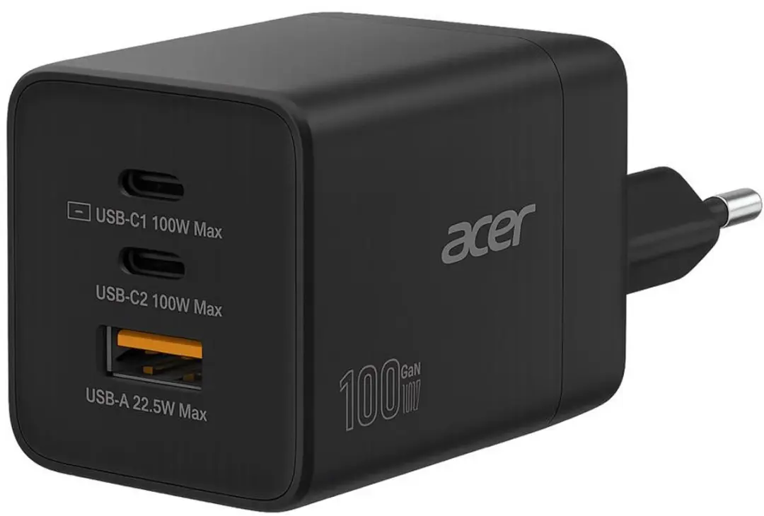Acer HP.DSCAB.019 Oplader - USB Type-C - Zwart