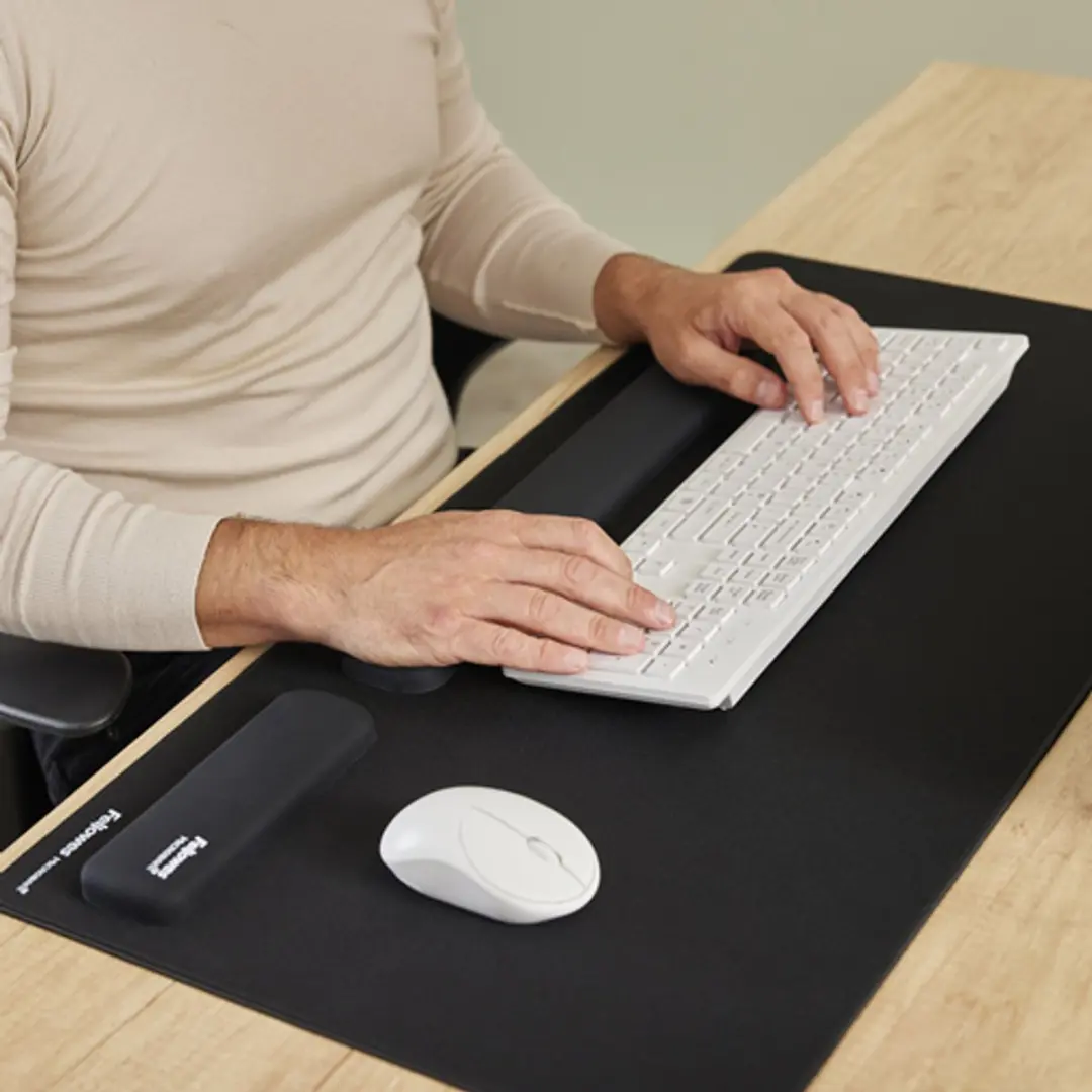 Fellowes Breyta Polssteun Silicone - Zwart