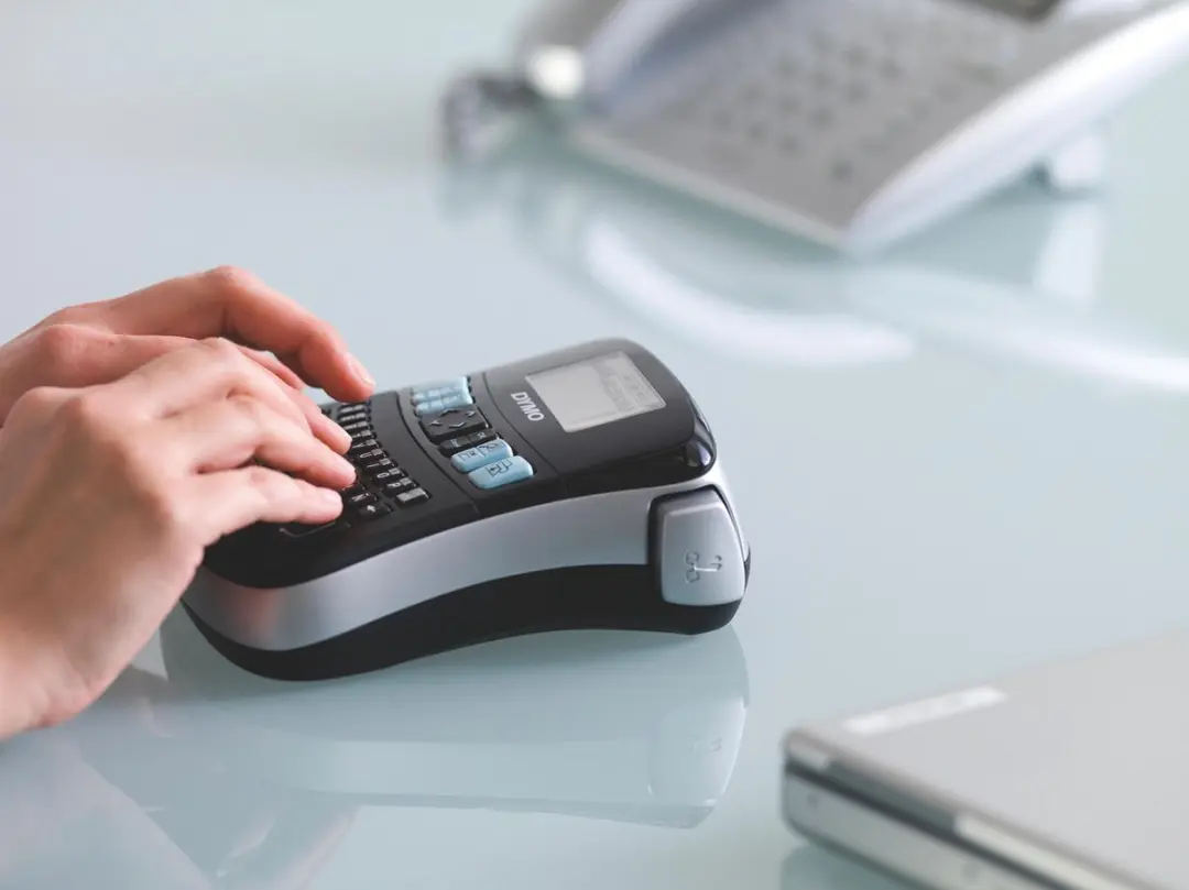 DYMO LabelManager LM210D Labelprinter - AZERTY - Zwart/Zilver