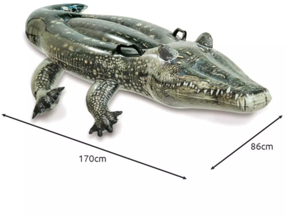 Intex Realistic Gator Ride-ON - Leeftijd 3+