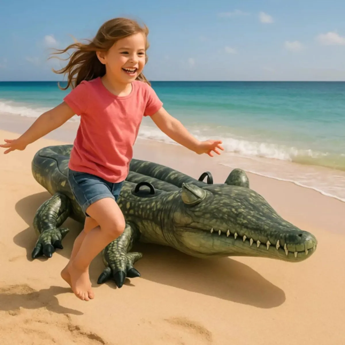 Intex Realistic Gator Ride-ON - Leeftijd 3+ - afbeelding 6 van 6