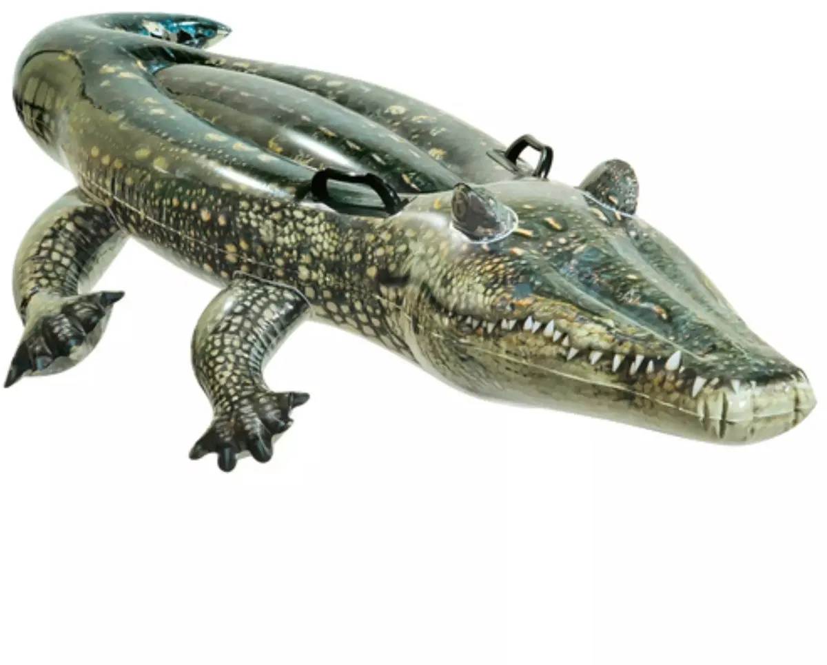 Intex Realistic Gator Ride-ON