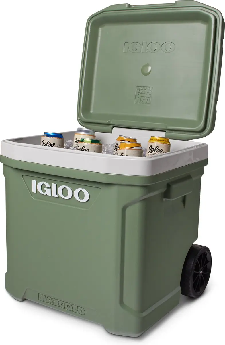 Igloo Ecocool Roller 60 Koelbox 56L - Groen - afbeelding 6 van 6