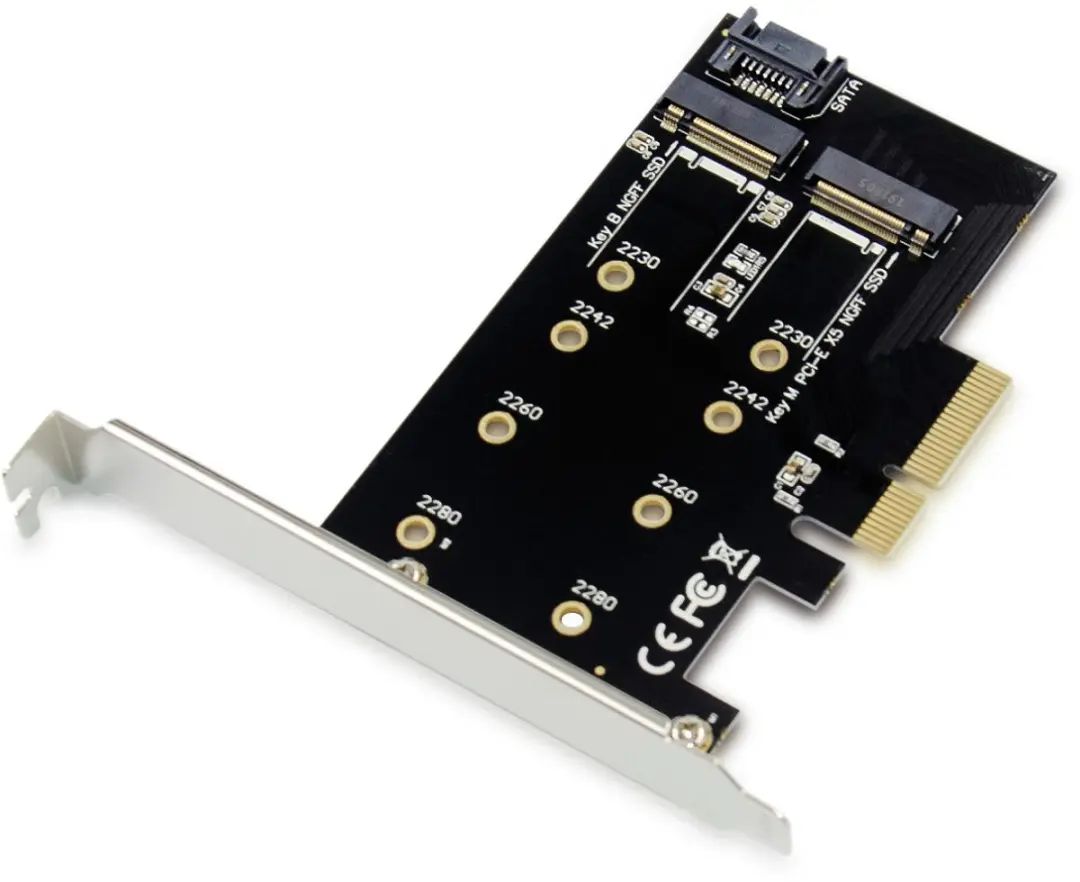 Conceptronic EMRICK M.2 SSD PCIe Adapter - SATA AHCI/NVMe