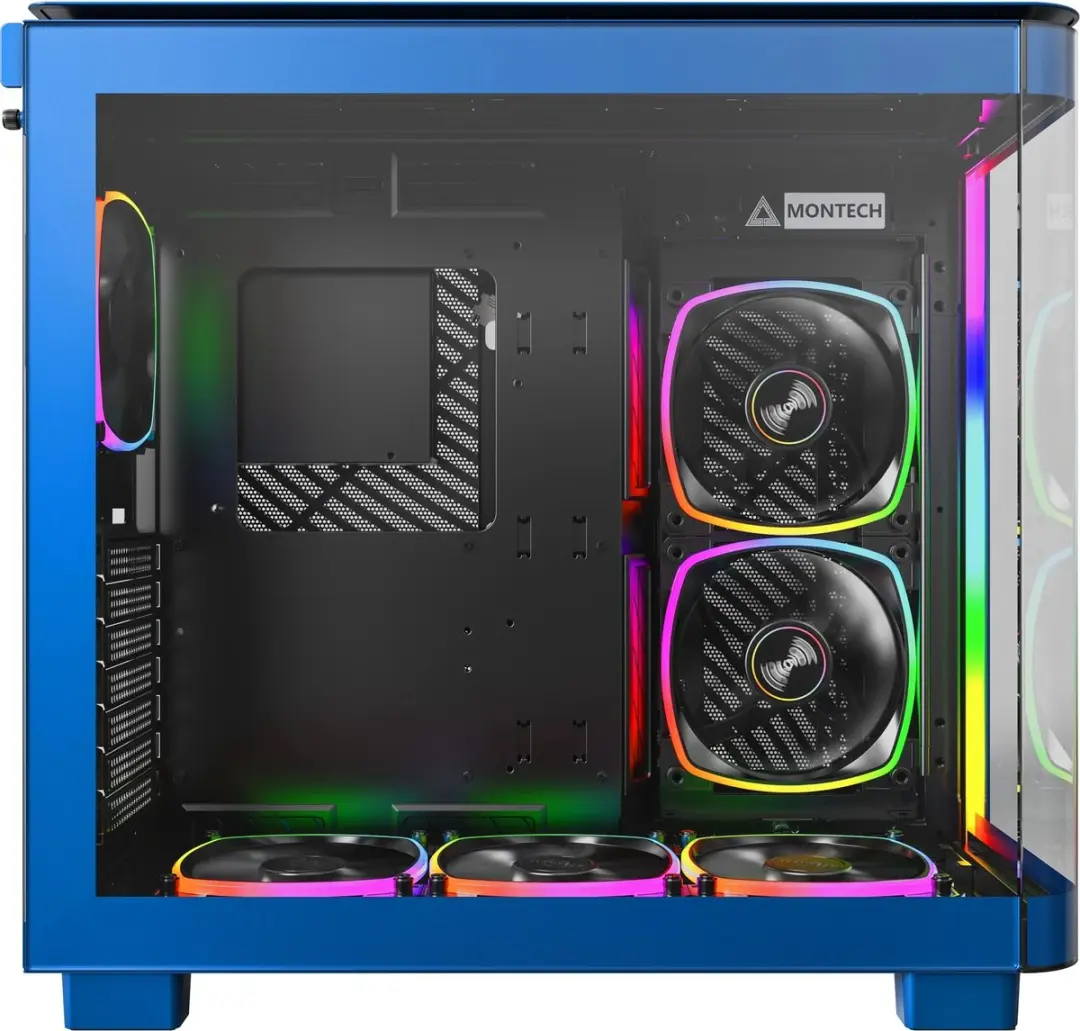 Montech KING 95 PRO Midi Tower - Blauw