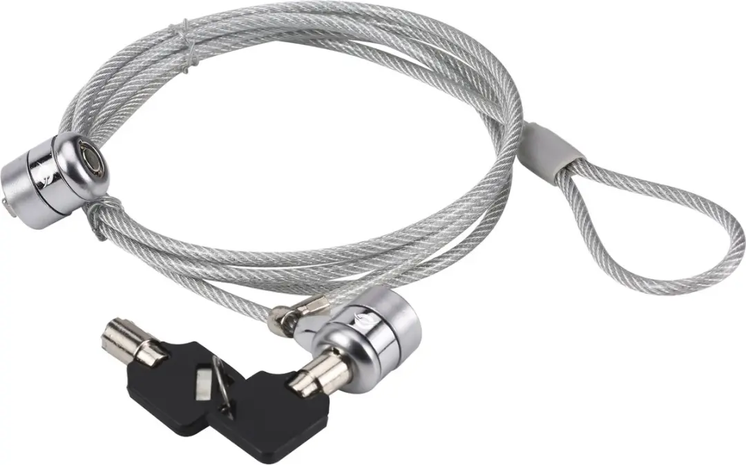 Conceptronic CNBSLOCK15T Laptopslot - 1,5m - Zilver