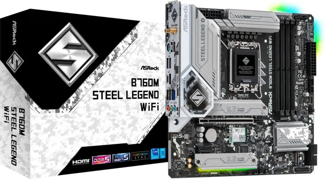 ASRock B760M Steel Legend WiFi