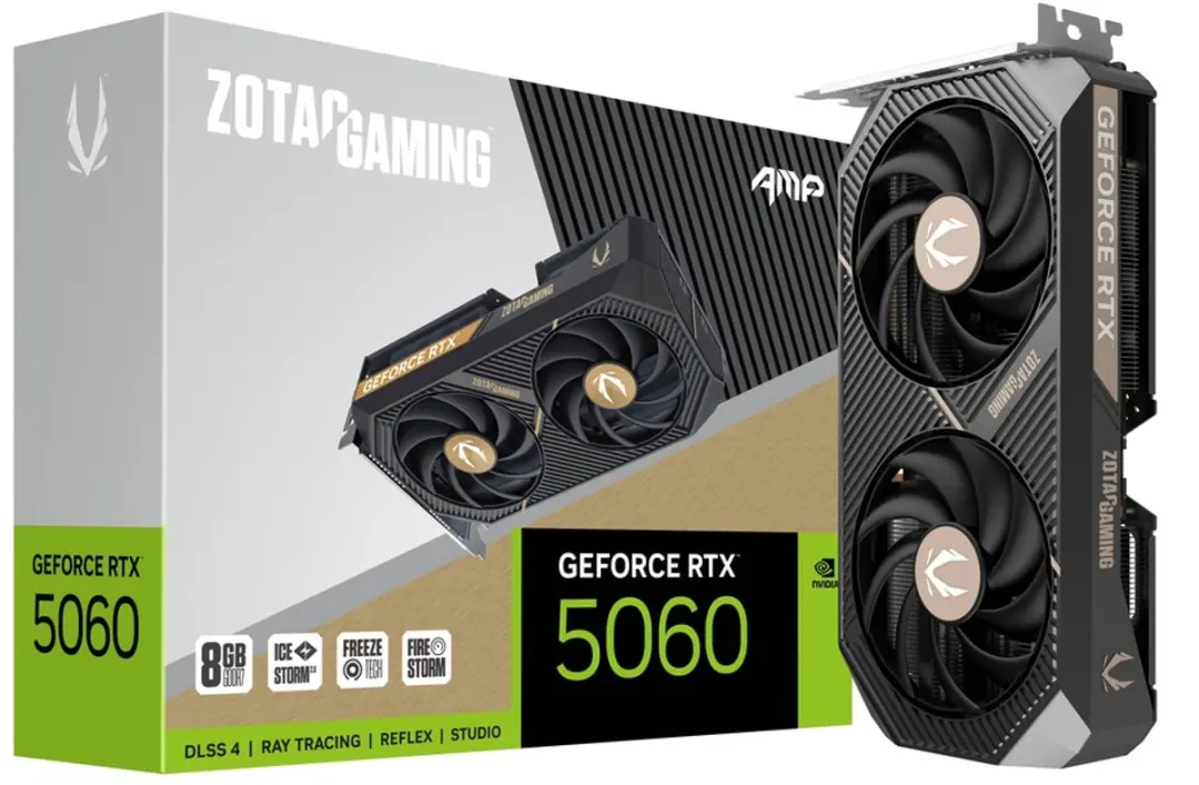 Zotac Gaming RTX 5060 AMP Grafische Kaart 8GB - afbeelding 6 van 6