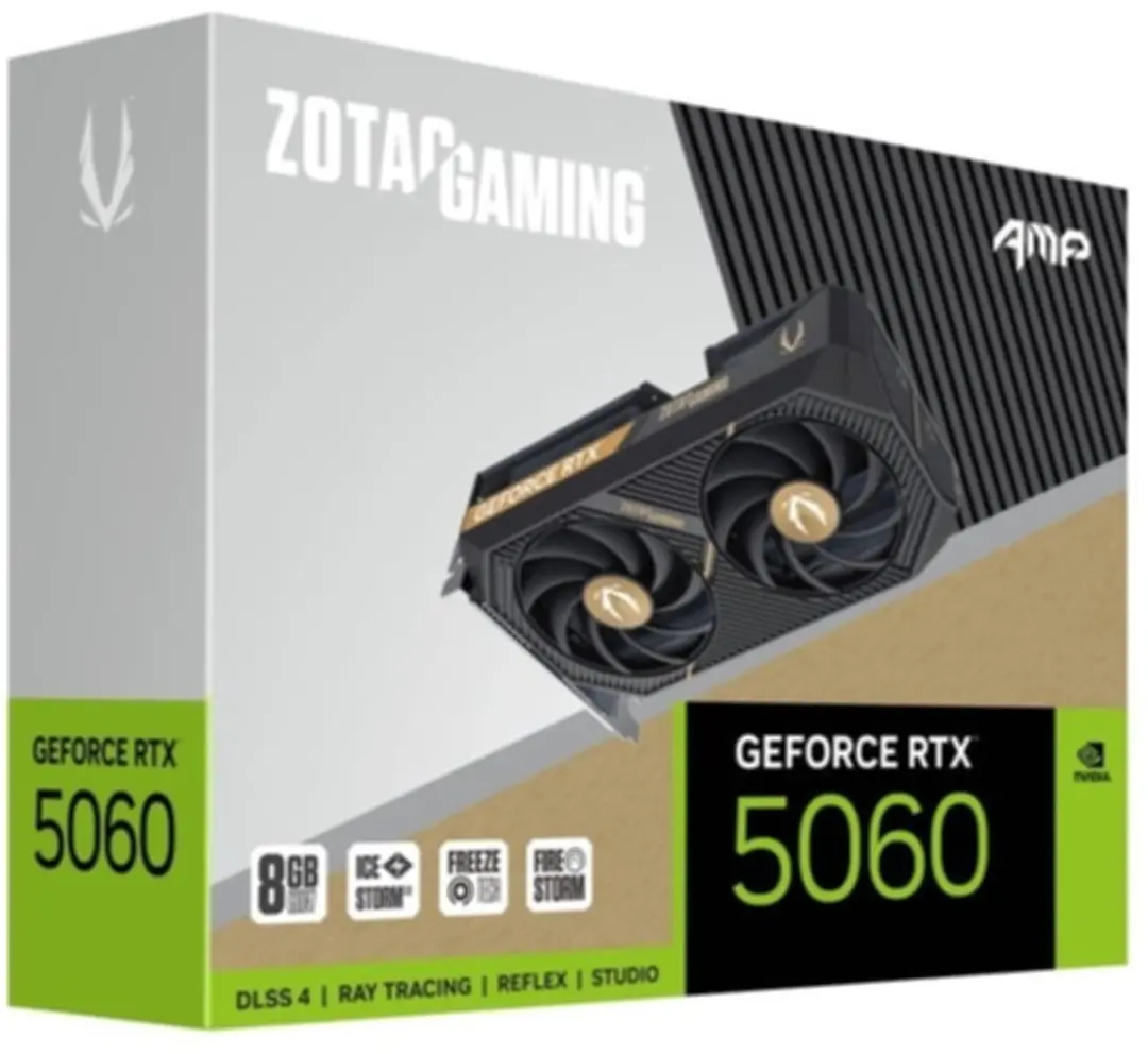Zotac Gaming RTX 5060 AMP Grafische Kaart 8GB