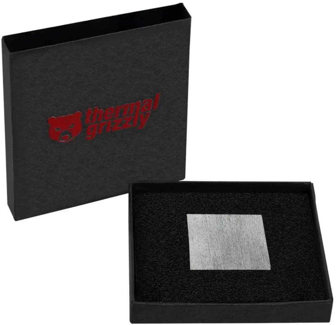 Thermal Grizzly KryoSheet Warmtegeleidend Pad 0.2mm - 25x25mm - Zwart/grijs