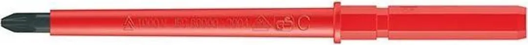 Wera VDE Wisselbit PZ2 154mm - Geïsoleerd