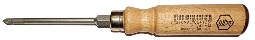 Wiha Pozidriv PZ1 Schroevendraaier 80mm