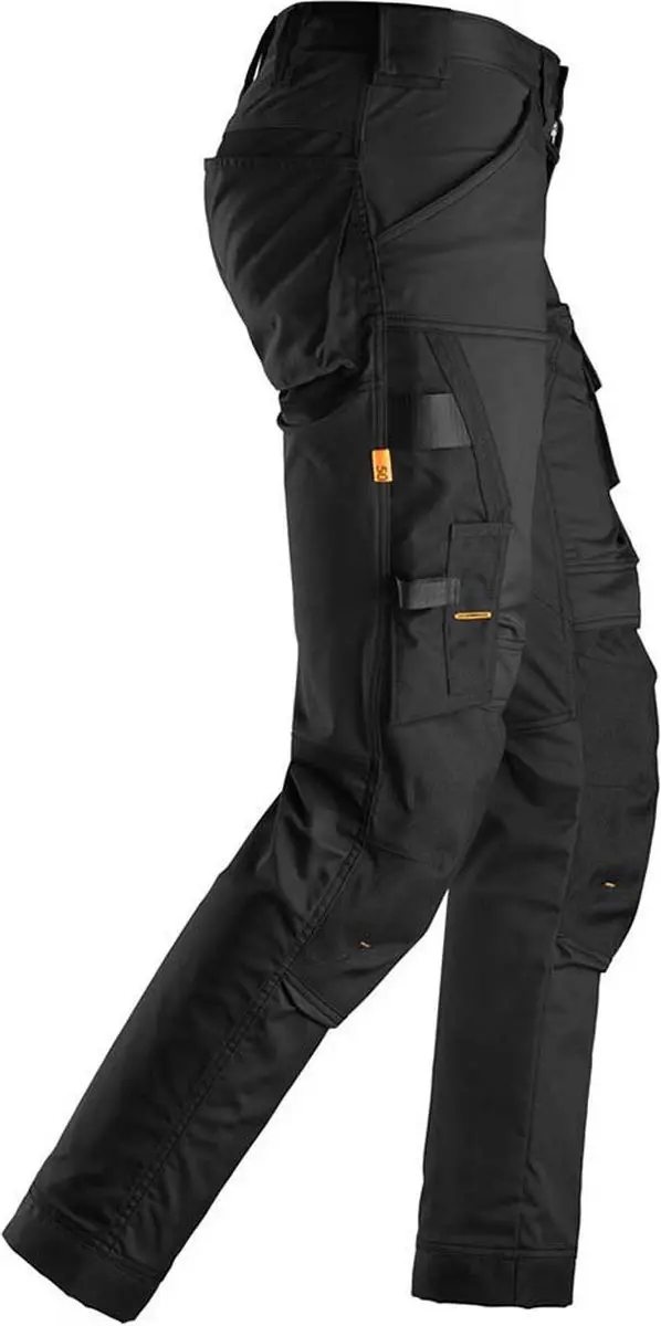 Snickers AllroundWork Stretch Werkbroek 6341 - Zwart - Maat 50