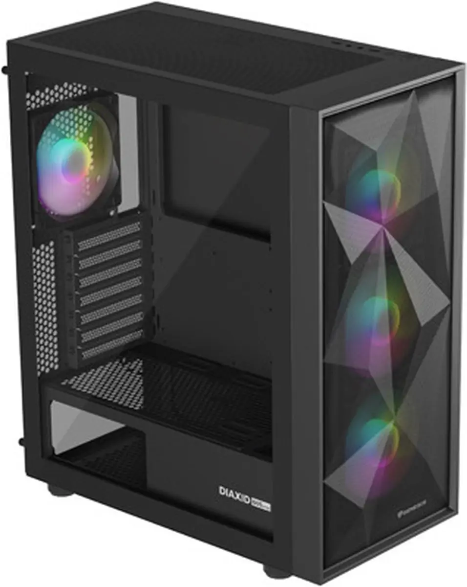 Genesis NPC-2172 Midi Tower PC-Kast - Zwart