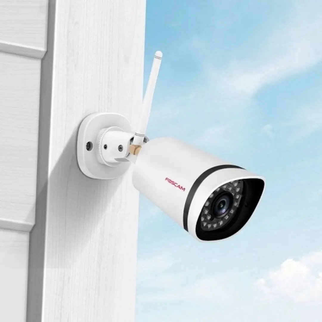 Foscam FI9911W Buitencamera 3MP - Nachtzicht 20m - AI Detectie - Wit