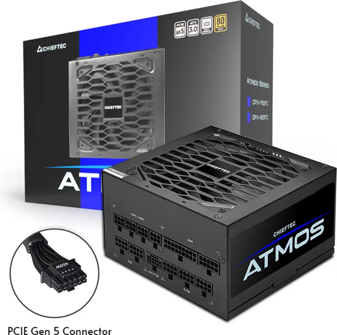 Chieftec CPX-850FC Voeding 850W - ATX - Zwart