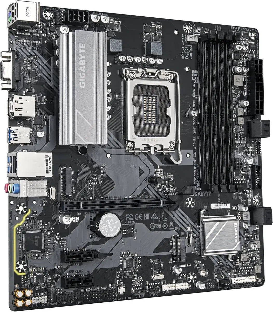 Gigabyte B760M D3HP Moederbord - microATX