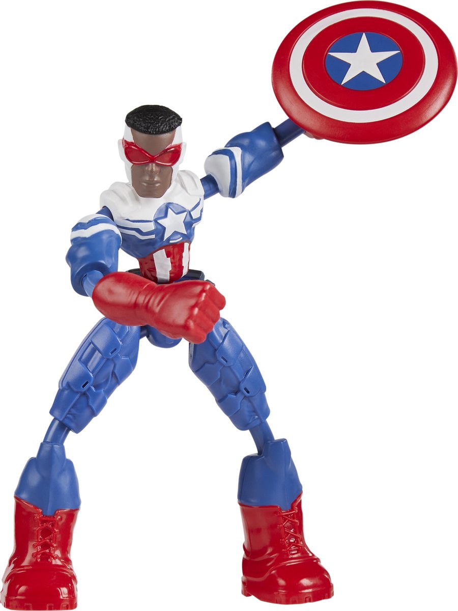 Marvel - Avengers - Captain America New - Bend and Flex