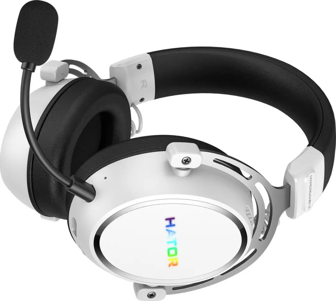 HATOR Hypergang 3 Draadloze Headset - Wit - afbeelding 6 van 6