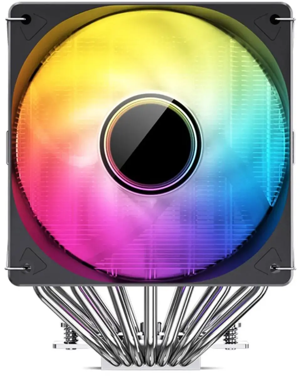 Jonsbo CR-3000 Dual Tower ARGB CPU-ventilator 120mm - Zilver