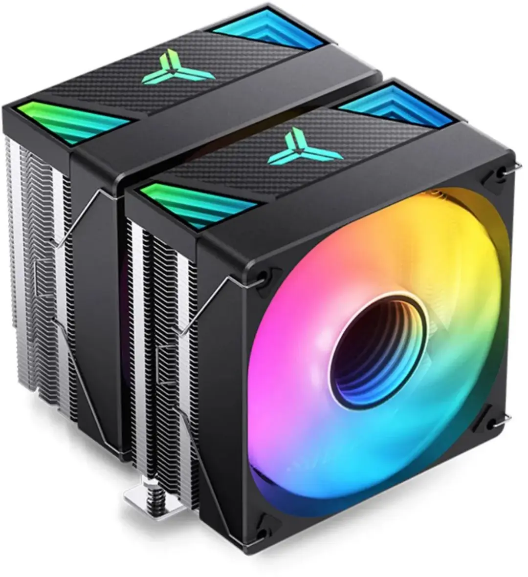 Jonsbo CR-3000 Dual Tower ARGB CPU-ventilator 120mm - Zilver