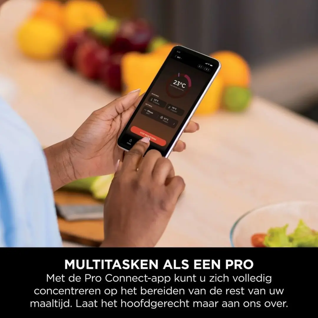 Ninja ProChef Barbecuethermometer - Zwart/Zilver