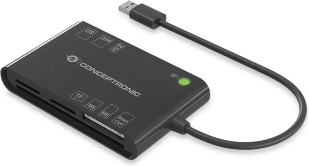 Conceptronic BIAN01B Smartcardlezer USB 3.2 Gen 1