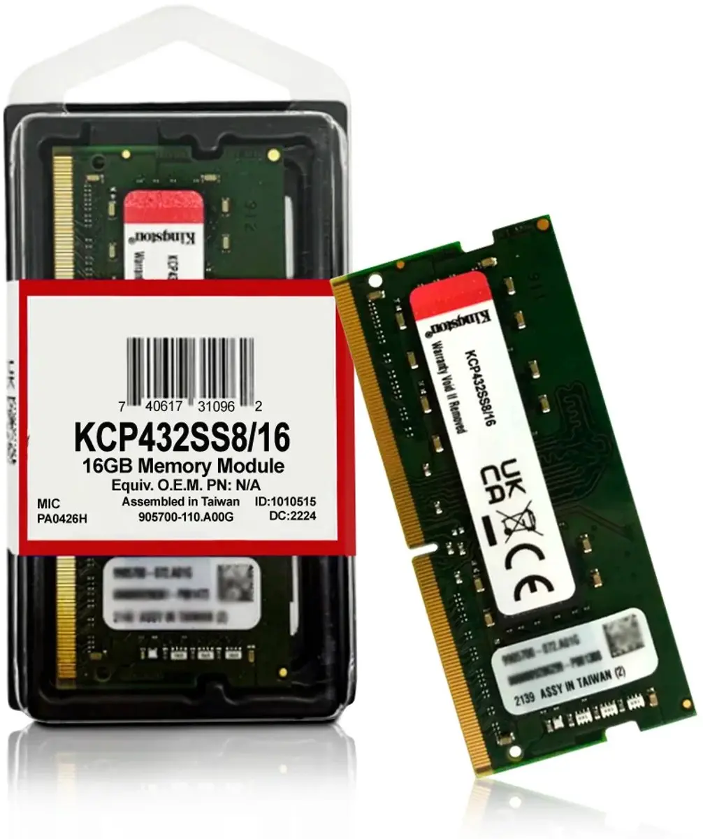 Kingston KCP432SS8/16 DDR4 16GB 3200MHz CL22