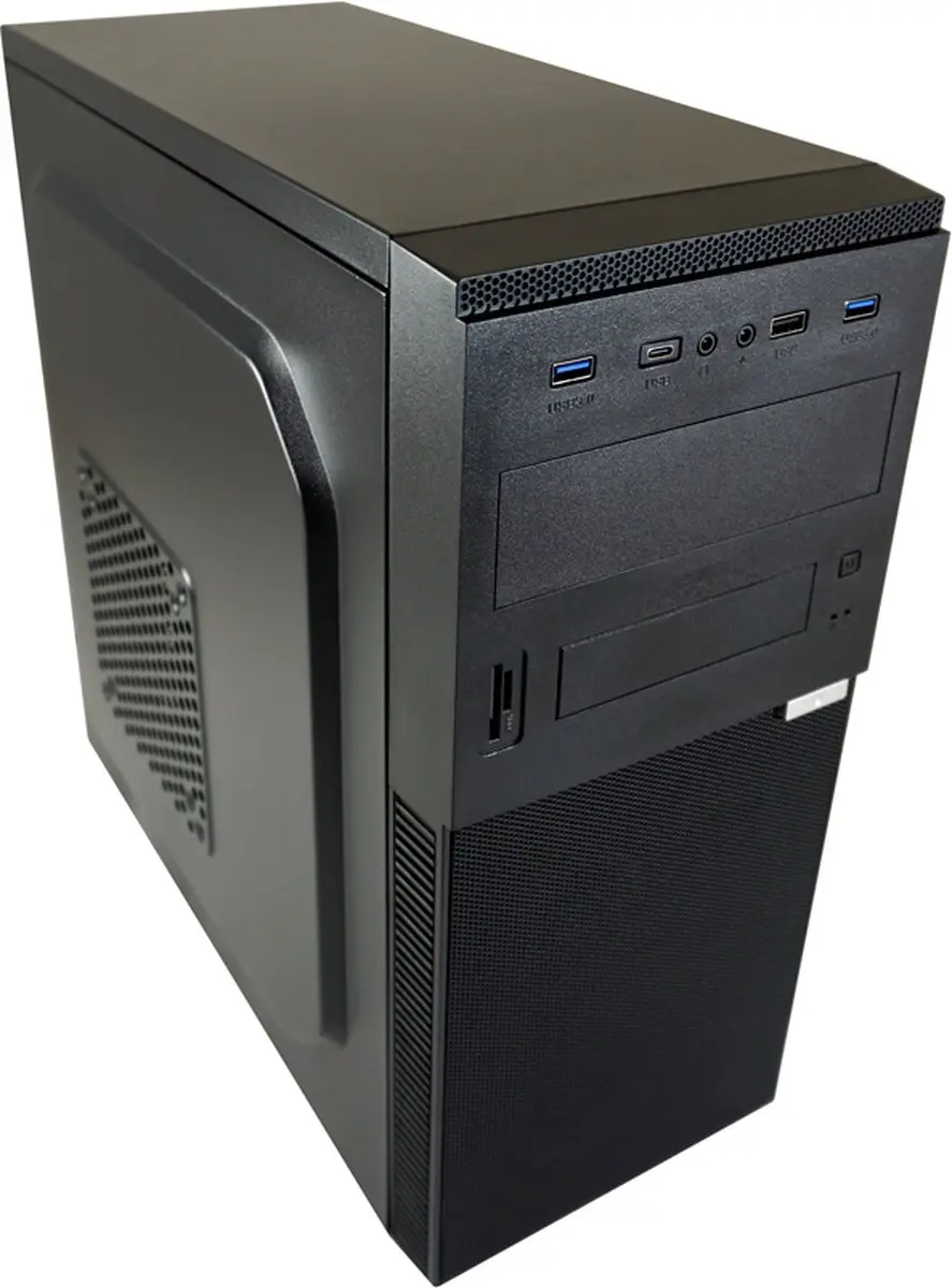 LC Power LC-7041B-ON Midi-tower PC-behuizing - Zwart