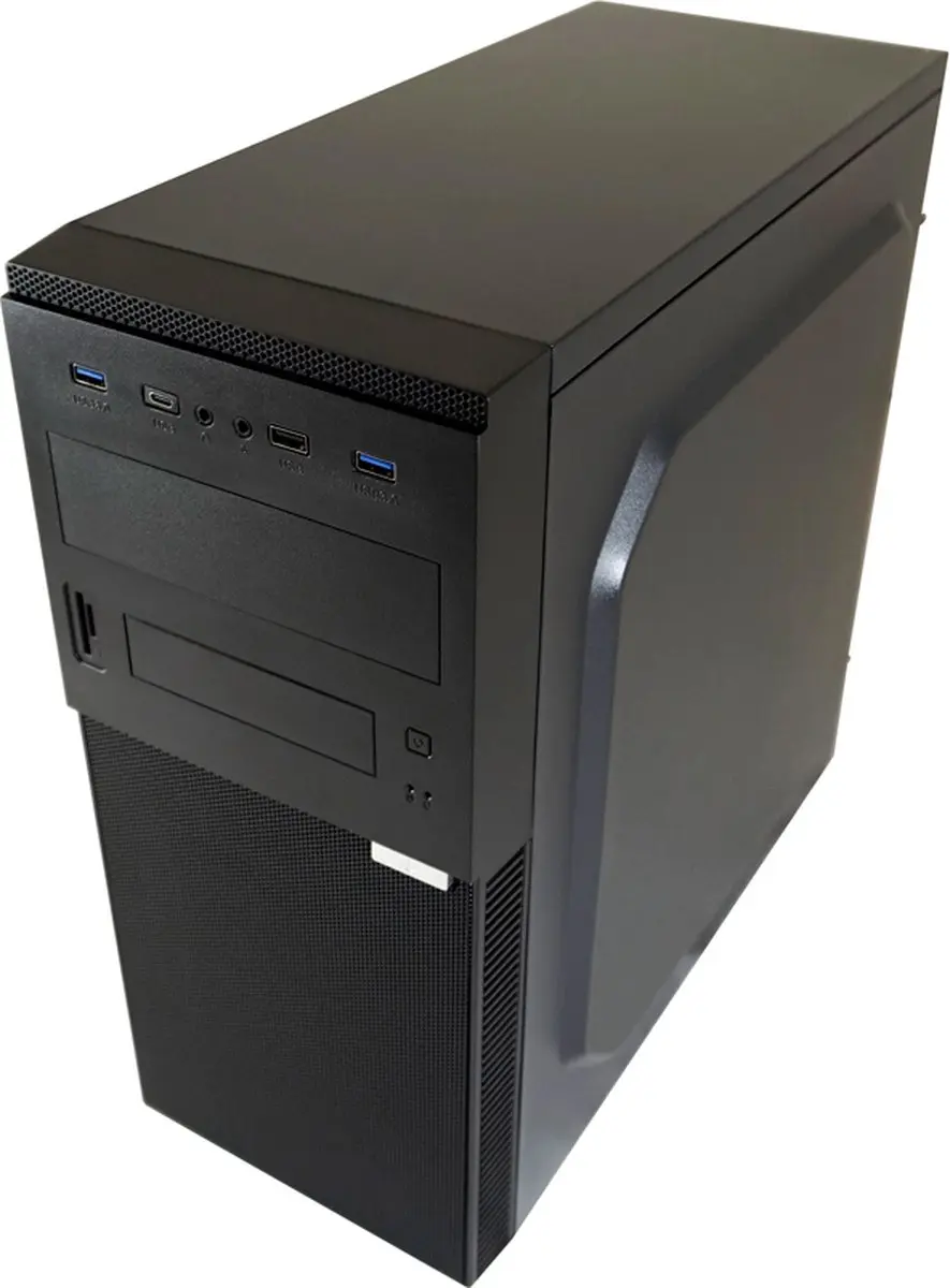 LC Power LC-7041B-ON Midi-tower PC-behuizing - Zwart