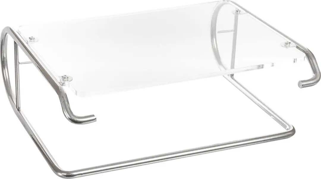 R-Go Steel Essential Monitorstandaard RGOSC030 - Transparant