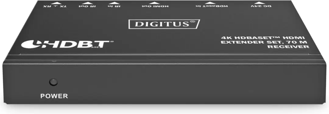 Digitus DS-55520 AV Extender - Zwart