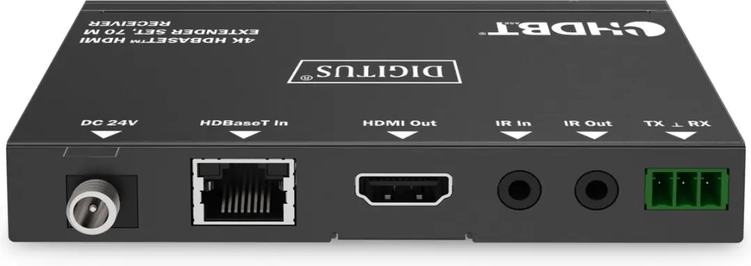 Digitus DS-55520 AV Extender - Zwart