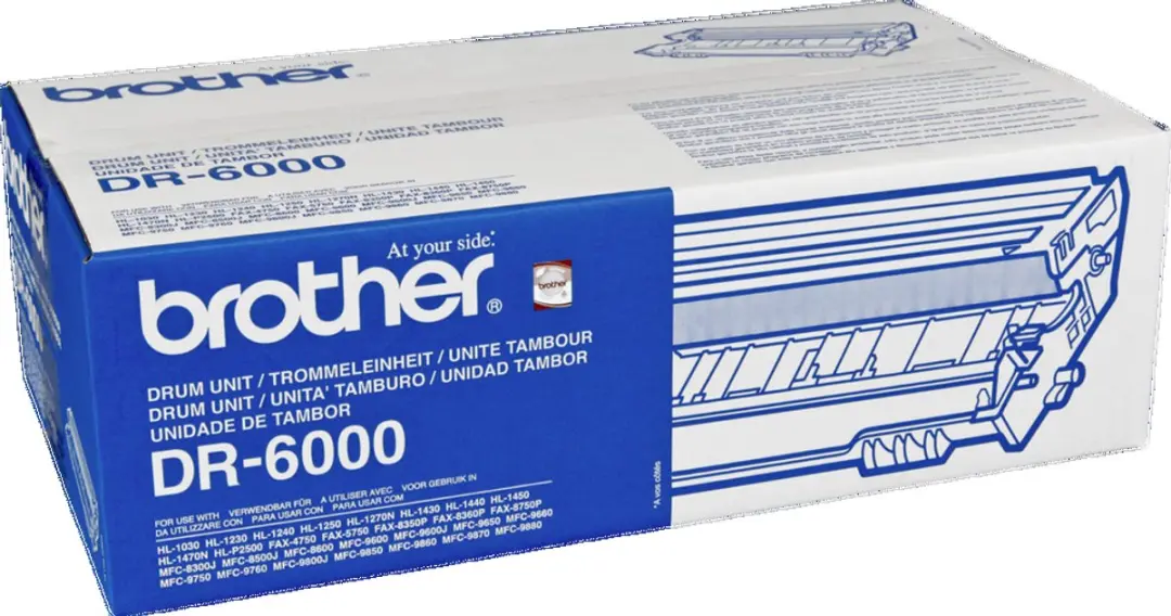 Brother DR6000 Drum - 20.000 Pagina's - Zwart