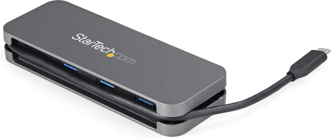 Startech HB30CM3A1CB USB Hub 1x USB-C - Zwart/Grijs